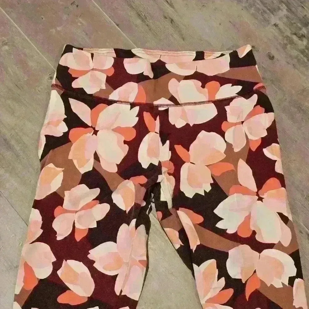 Aerie Chill Floral Legging Striped Cuff
